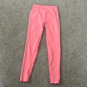 Alphalete amplify leggings coral